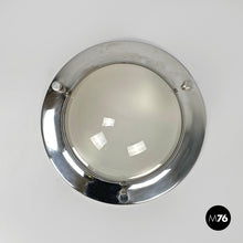 Load image into Gallery viewer, Chromed metal and glass wall lamp LSP6 Tommy by Luigi Caccia Dominioni for Azucena, 1960s
