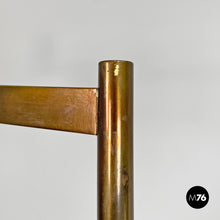 将图片加载到图库查看器，Brass floor lamp with adjustable arm, 1940s
