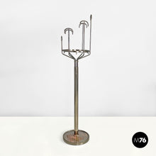 Charger l&#39;image dans la galerie, Metal floor coat rack Melpomene by BBPR for Artemide, 1970s
