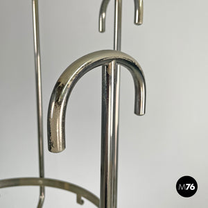 Metal floor coat rack Melpomene by BBPR for Artemide, 1970s