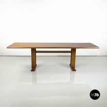Load image into Gallery viewer, Rectangular wooden dining table, 1980s
