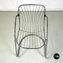 画像をギャラリービューアに読み込む, Chair in chromed steel, 1970s
