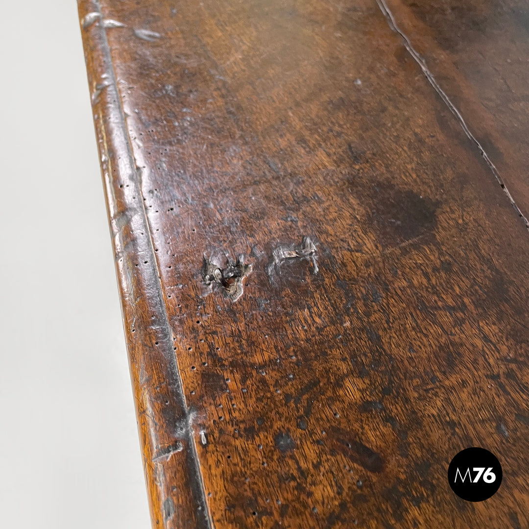 Load image into Gallery viewer, Wooden chest with inlays and folding top, early 1800s