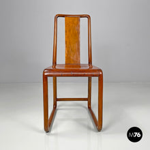 Charger l&#39;image dans la galerie, Wooden chairs with rounded structure, 1930s
