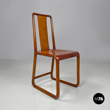 Charger l&#39;image dans la galerie, Wooden chairs with rounded structure, 1930s
