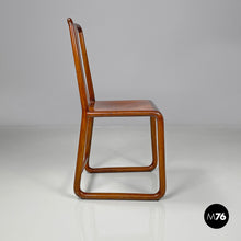Charger l&#39;image dans la galerie, Wooden chairs with rounded structure, 1930s
