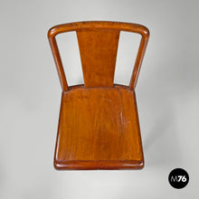 Charger l&#39;image dans la galerie, Wooden chairs with rounded structure, 1930s

