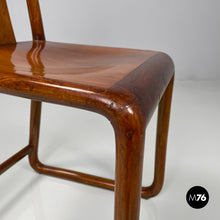 Charger l&#39;image dans la galerie, Wooden chairs with rounded structure, 1930s

