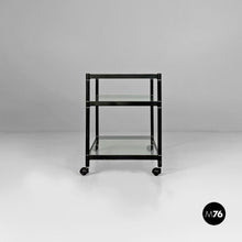 Charger l'image dans la galerie, Cart in steel and glass, 1970s
