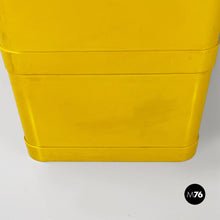 画像をギャラリービューアに読み込む, Yellow 4964 chest of drawers by Olaf Von Bohr for Kartell, 1970s
