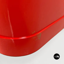 画像をギャラリービューアに読み込む, Red 4964 chest of drawers by Olaf Von Bohr for Kartell, 1970s
