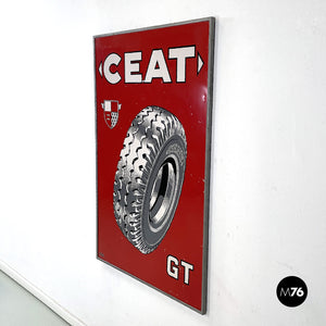 Ceat advertising sign, 1950s