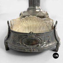 将图片加载到图库查看器，Art Nouveau metal and glass centrepiece, 1930s.
