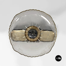 将图片加载到图库查看器，Art Nouveau metal and glass centrepiece, 1930s.
