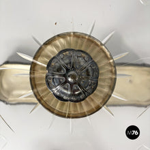 将图片加载到图库查看器，Art Nouveau metal and glass centrepiece, 1930s.
