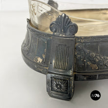将图片加载到图库查看器，Art Nouveau metal and glass centrepiece, 1930s.
