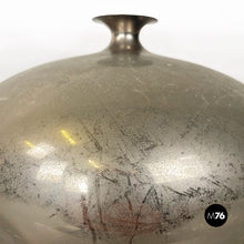 Load image into Gallery viewer, Pewter vase or centerpiece, 1970s
