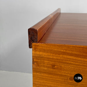 Wooden chest of drawers with five drawers, 1960s