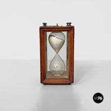 Charger l'image dans la galerie, Glass and wood hourglass, 1850s
