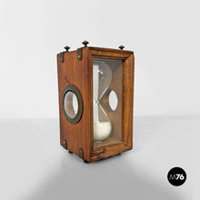 Charger l'image dans la galerie, Glass and wood hourglass, 1850s
