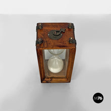 Charger l'image dans la galerie, Glass and wood hourglass, 1850s

