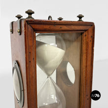Charger l'image dans la galerie, Glass and wood hourglass, 1850s
