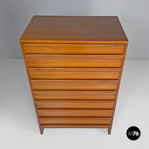 Wooden chest of drawers, 1960s