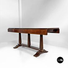 Charger l'image dans la galerie, Extending wooden console, 1970s
