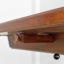 Charger l'image dans la galerie, Extending wooden console, 1970s
