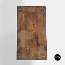 Load image into Gallery viewer, Wooden and cast iron console, 1800s
