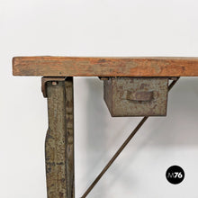 Charger l'image dans la galerie, Wooden and cast iron console, 1800s
