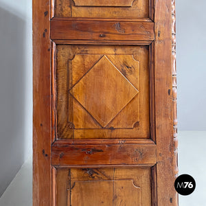 Wooden highboard with decorations, 1800s