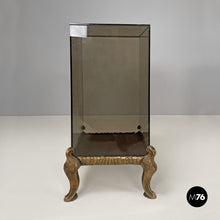 Load image into Gallery viewer, Wood and glass coffee tables or pedestals, 1970s
