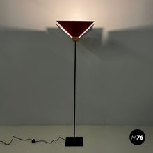 将图片加载到图库查看器，Floor lamp Kasuko in red metal by De Pas D’Urbino Lomazzi, 1970s
