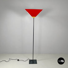 将图片加载到图库查看器，Floor lamp Kasuko in red metal by De Pas D’Urbino Lomazzi, 1970s
