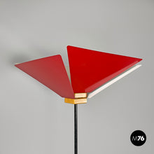 将图片加载到图库查看器，Floor lamp Kasuko in red metal by De Pas D’Urbino Lomazzi, 1970s
