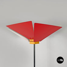 将图片加载到图库查看器，Floor lamp Kasuko in red metal by De Pas D’Urbino Lomazzi, 1970s
