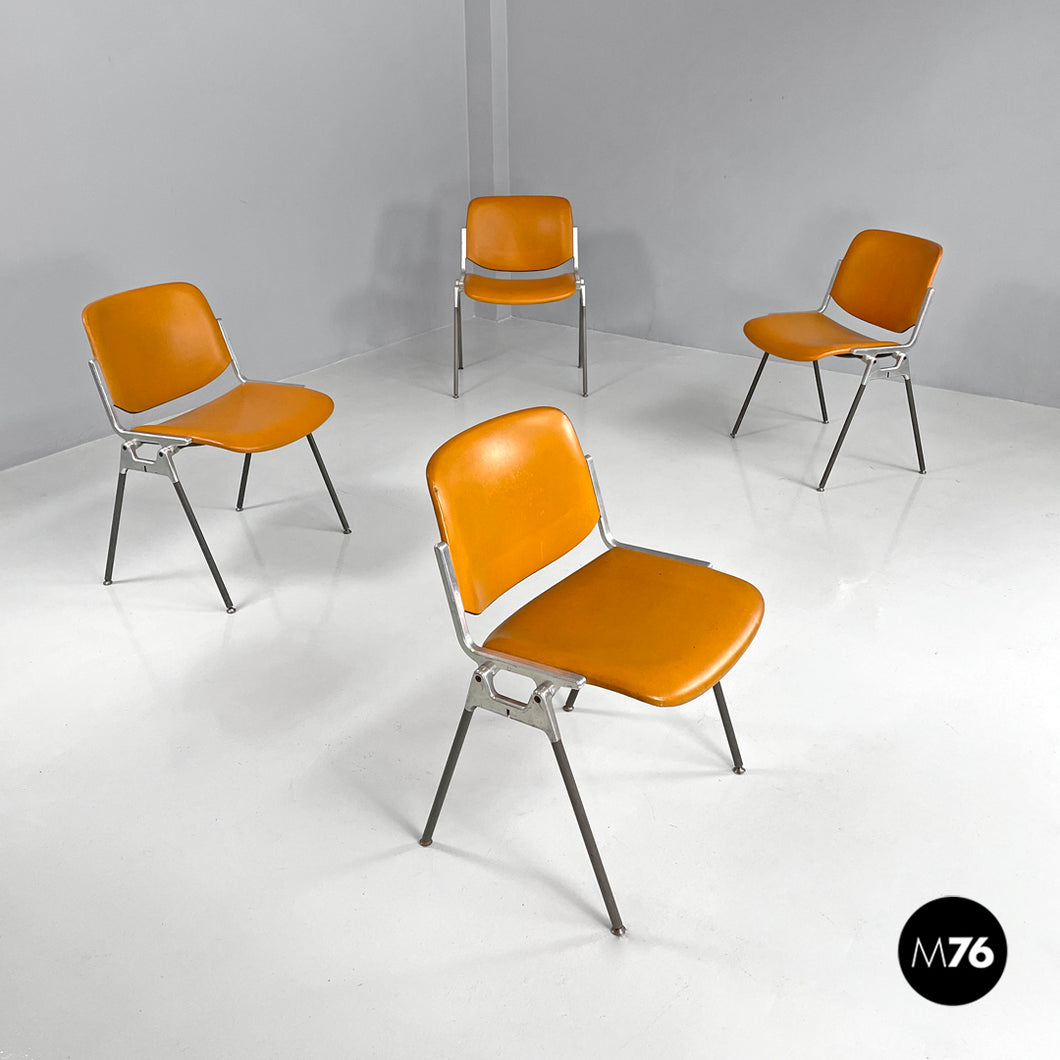 Chairs DSC by Giancarlo Piretti for Anonima Castelli, 1970s