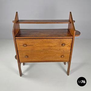 Wooden chest of drawers with visible joints by La Casa Bella, 1970s