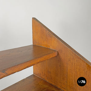 Wooden chest of drawers with visible joints by La Casa Bella, 1970s