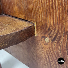 画像をギャラリービューアに読み込む, Wooden chest of drawers with visible joints by La Casa Bella, 1970s
