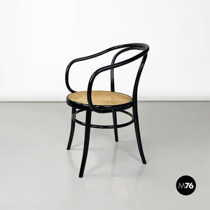 Beech and Vienna straw 209 chairs by Michael Thonet for Radomsko, 1970s