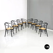 Charger l&#39;image dans la galerie, Beech and Vienna straw 209 chairs by Michael Thonet for Radomsko, 1970s
