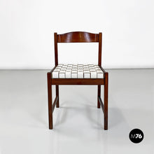 Load image into Gallery viewer, Beech and with leather chairs by Poltronova, 1960s
