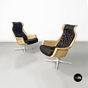 Galaxy armchairs by Alf Svensson and Yngve Sandström for Dux, 1970s
