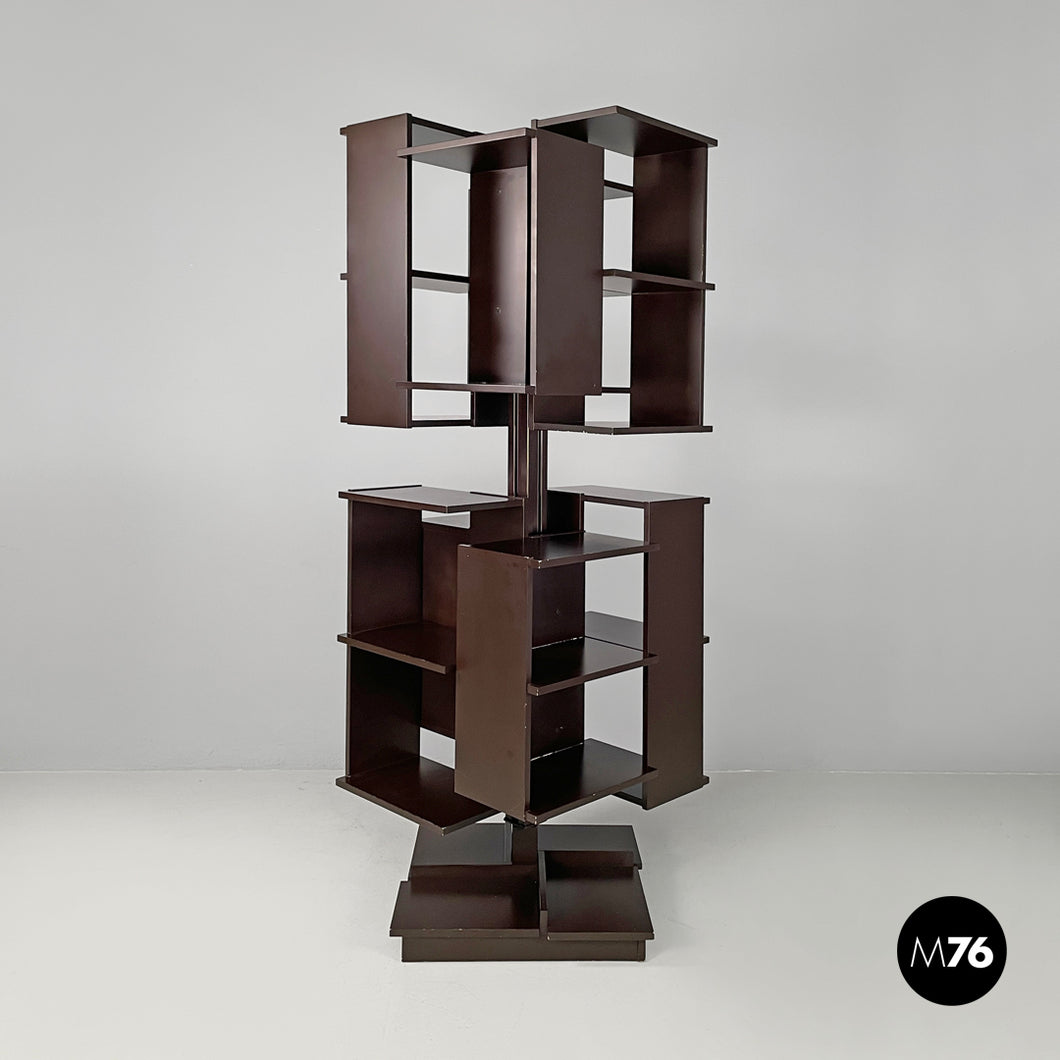 Revolving bookcase Centro by Claudio Salocchi for Sormani, 1960s