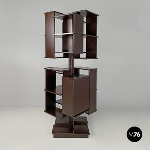 Revolving bookcase Centro by Claudio Salocchi for Sormani, 1960s