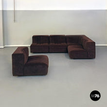 将图片加载到图库查看器，Modular sofa Novemila by Tito Agnoli for Arflex, 1970s
