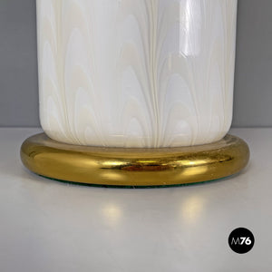 Table lamp in Murano glass by Fabbian Illuminazione, 1980s