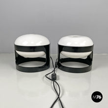 将图片加载到图库查看器，Brown plastic table lamps KD27 by Joe Colombo for Kartell, 1960s
